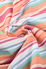 Bohemien Gestreepte Mouwloze Maxi-Jurk - Maxi Dresses - Jurkjes.co