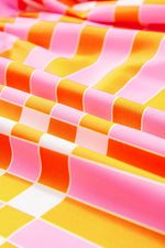 Boho Gingham Maxi Jurk met Strikbandjes - Maxi Dresses - Jurkjes.co