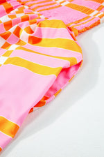 Boho Gingham Maxi Jurk met Strikbandjes - Maxi Dresses - Jurkjes.co