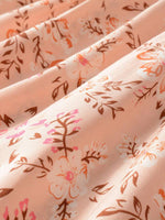 Boho Jurk met V-hals en Bloemenprint - Maxi Dresses - Jurkjes.co