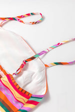 Boho Maxi Jurk met Dunne Bandjes en Smocked Rug - Maxi Dresses - Jurkjes.co