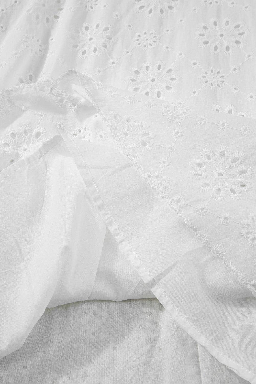 Boho Oogjespatroon Halterjurk Zonder Mouwen - Mini Dresses - Jurkjes.co