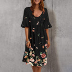 Casual Jurk met Bloemenprint - Women Summer Dress - Jurkjes.co