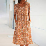 Casual Jurk met Bloemenprint - Women Summer Dress - Jurkjes.co