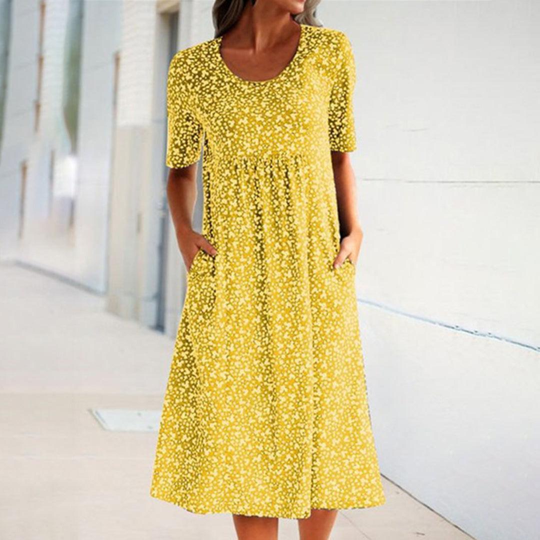 Casual Jurk met Bloemenprint - Women Summer Dress - Jurkjes.co