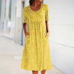 Casual Jurk met Bloemenprint - Women Summer Dress - Jurkjes.co