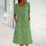 Casual Jurk met Bloemenprint - Women Summer Dress - Jurkjes.co