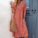 Casual Jurk met Bloemenprint - Women Summer Dress - Jurkjes.co