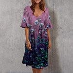 Casual Jurk met Bloemenprint - Women Summer Dress - Jurkjes.co