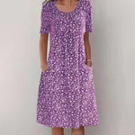 Casual Jurk met Bloemenprint - Women Summer Dress - Jurkjes.co