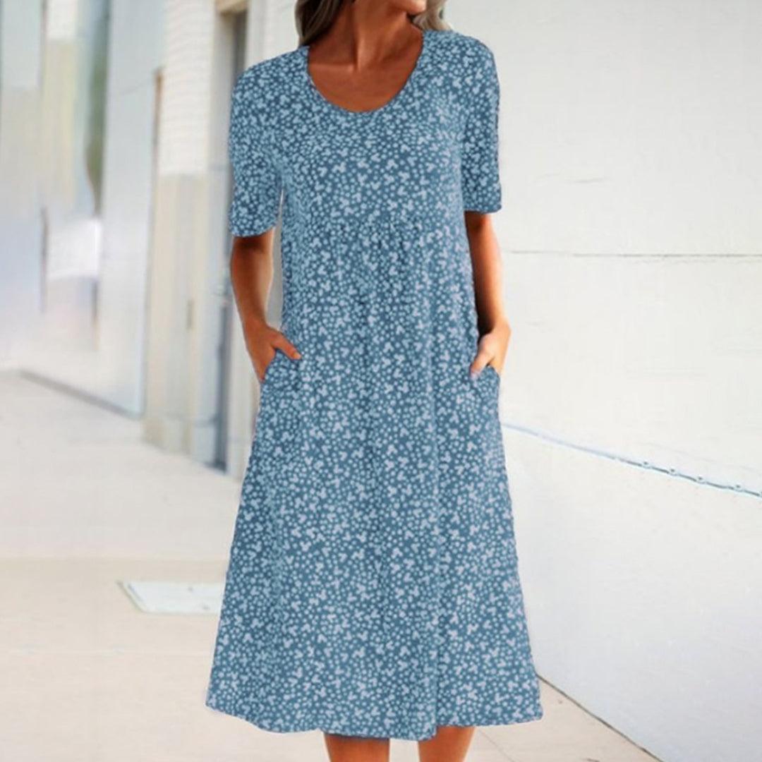 Casual Jurk met Bloemenprint - Women Summer Dress - Jurkjes.co