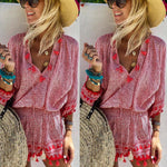 Casual Jurk met Geometrisch Patroon - Dresses - Jurkjes.co