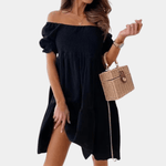 Casual Jurk met Off Shoulder Design - Women Summer Dress - Jurkjes.co