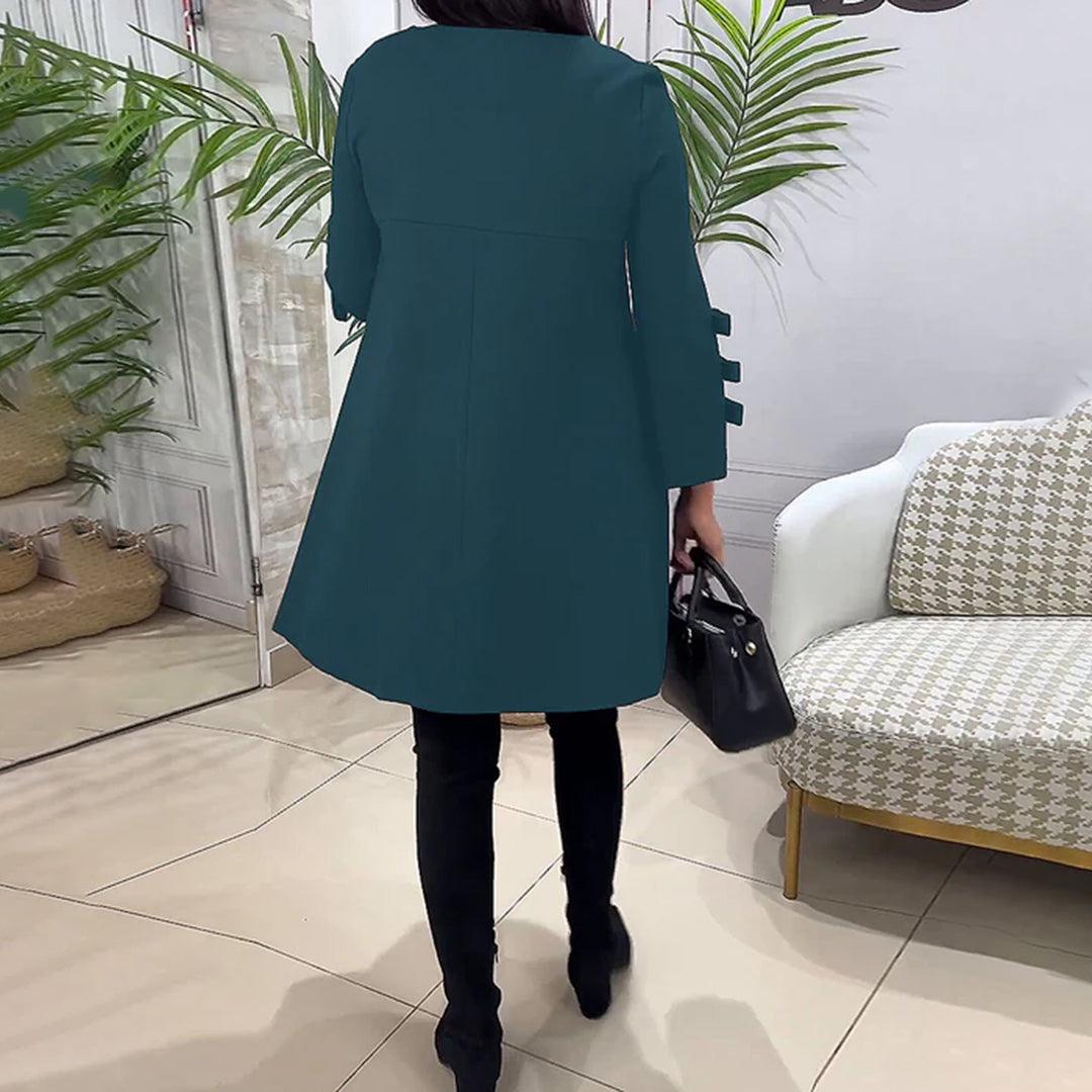 Casual Jurk met Strikdetails - Dresses - Jurkjes.co