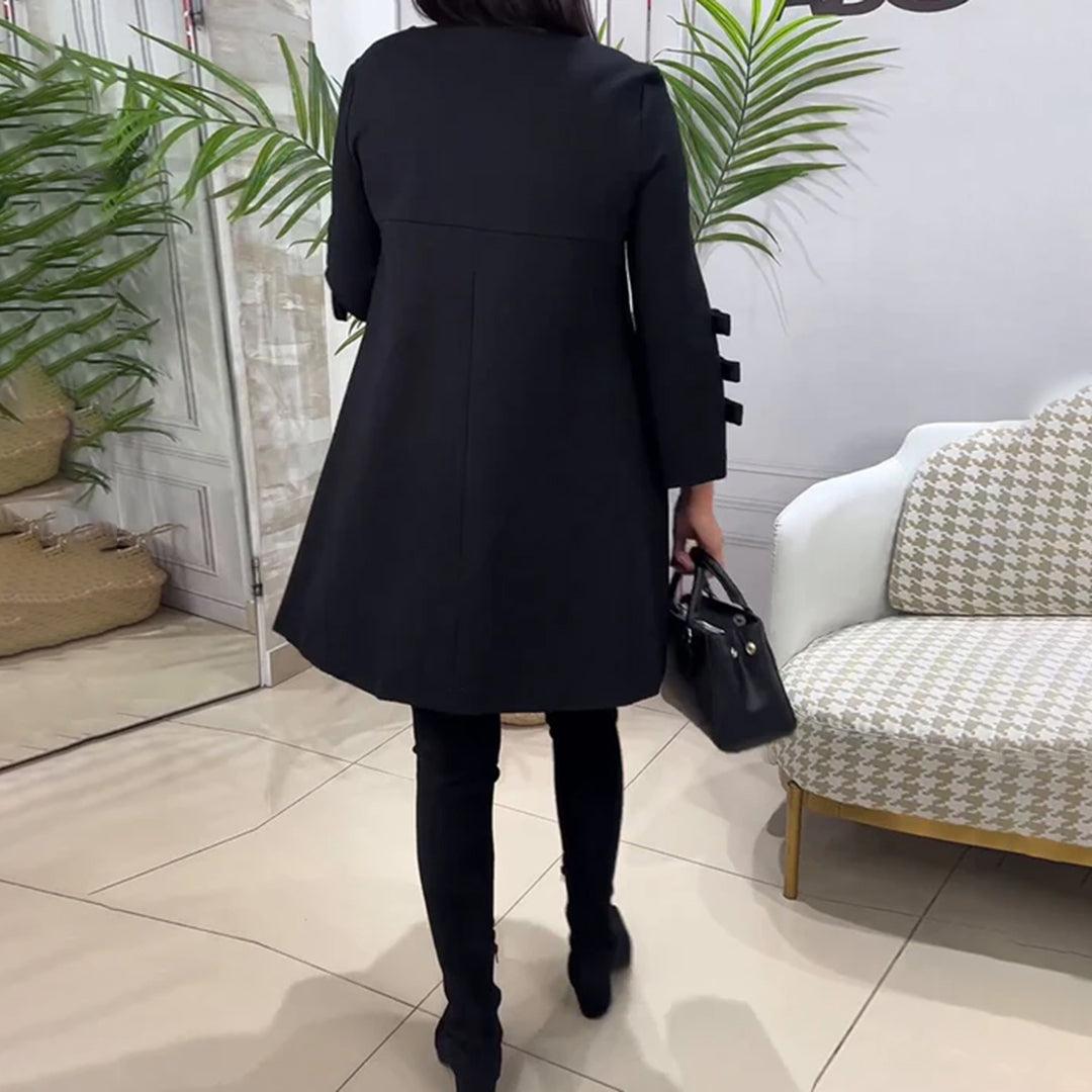 Casual Jurk met Strikdetails - Dresses - Jurkjes.co