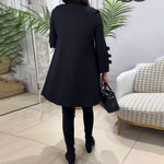 Casual Jurk met Strikdetails - Dresses - Jurkjes.co