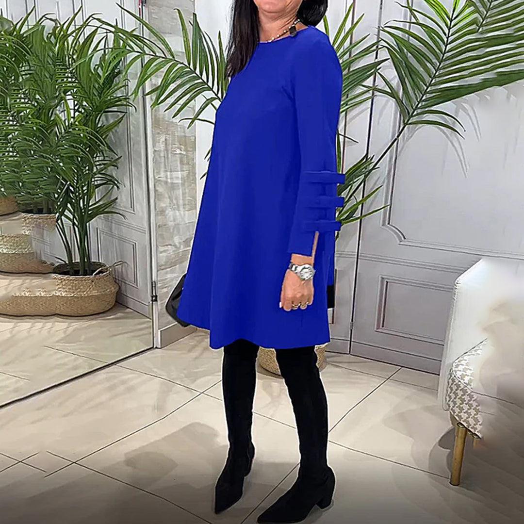 Casual Jurk met Strikdetails - Dresses - Jurkjes.co