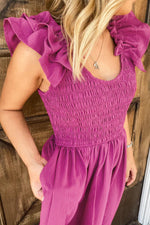 Chique Gerimpelde Maxi-Jurk met Strikken - Maxi Dresses - Jurkjes.co