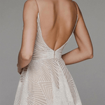 Cocktailjurk met Geometrisch Patroon - Women Summer Dress - Jurkjes.co