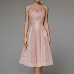 Cocktailjurk met Geometrisch Patroon - Women Summer Dress - Jurkjes.co