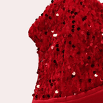 Cocktailjurk met Pailletten en Drapering - Women Summer Dress - Jurkjes.co