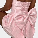 Cocktailjurk met Strapless Ontwerp - Women Summer Dress - Jurkjes.co