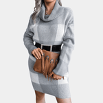 Coltrui Jurk met Geruit Patroon - CB- Dresses - Jurkjes.co