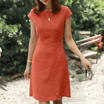 Damesjurk met Effen Ontwerp - CB - Dresses - Jurkjes.co