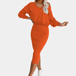 Damesjurk met Effen Ontwerp - CB - Dresses - Jurkjes.co