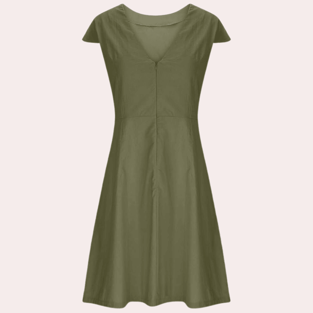 Damesjurk met Effen Ontwerp - CB - Dresses - Jurkjes.co