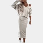 Damesjurk met Effen Ontwerp - CB - Dresses - Jurkjes.co