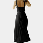 Damesjurk met Korset en Vetersluiting - CB - Dresses - Jurkjes.co