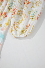 Damesjurk met Patchwork en Bloemen - Floral Dresses - Jurkjes.co