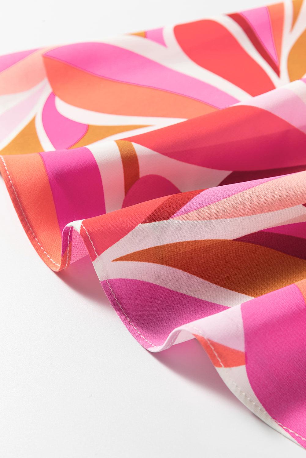 Dan Jurk met Bloemenpatroon - Midi Dresses - Jurkjes.co