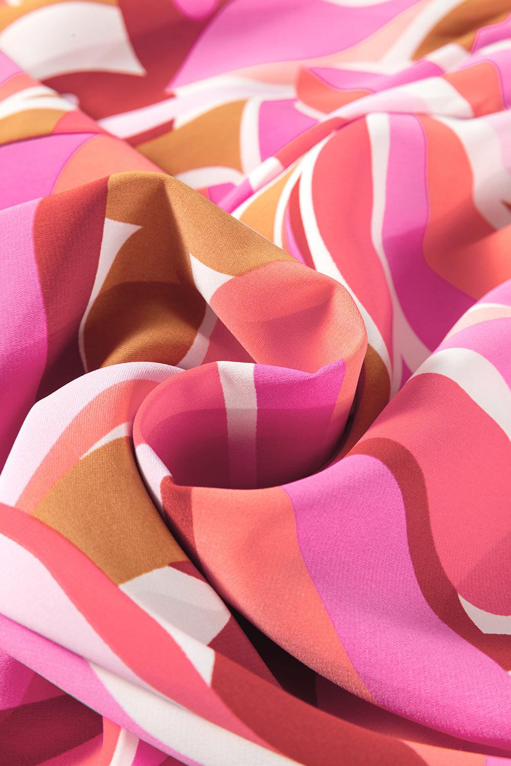 Dan Jurk met Bloemenpatroon - Midi Dresses - Jurkjes.co