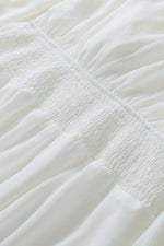 Diepe V-Hals Lantaarnmouw Mini Jurk - Mini Dresses - Jurkjes.co