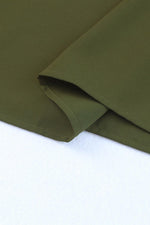 Diepe V-Hals Mini Jurk met Ruche Mouw - Mini Dresses - Jurkjes.co