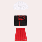 Dirndl-jurk met Bloemenborduursel - Women Summer Dress - Jurkjes.co