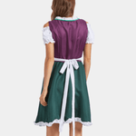 Dirndl Jurk met Borduurwerk en Veters - CB - Dresses - Jurkjes.co