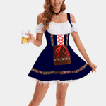 Dirndl Jurk met Cold Shoulder - Dresses - Jurkjes.co