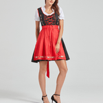 Dirndl met Bloemenborduursel - CB - Dresses - Jurkjes.co