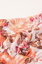 Elegante Asymmetrische Maxi-Jurk met Print - Floral Dresses - Jurkjes.co