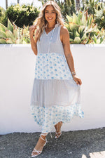 Elegante Maxi-Jurk met Splitnek - Maxi Dresses - Jurkjes.co