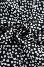 Elegante Midi Jurk met Bloemenprint en Lange Mouwen - Floral Dresses - Jurkjes.co