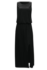 Elegante Mouwloze Tuniek Maxi Jurk met Split - Maxi Dresses - Jurkjes.co