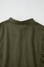 Empire Jurk met Snap Knopen - Mini Dresses - Jurkjes.co