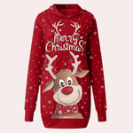 Feestjurk met Capuchon en Print - Dresses - Jurkjes.co