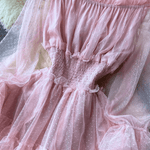 Feestjurk met Gelaagde Ruches - Women Summer Dress - Jurkjes.co