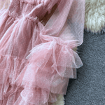 Feestjurk met Gelaagde Ruches - Women Summer Dress - Jurkjes.co