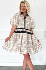 Flared Jurk met Bloemenprint - Floral Dresses - Jurkjes.co